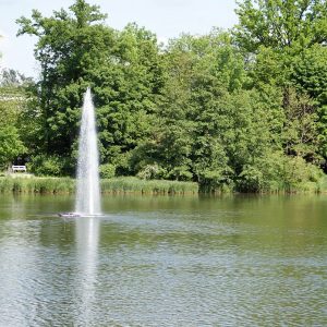 Fontäne Großer Teich Bad Nauheim