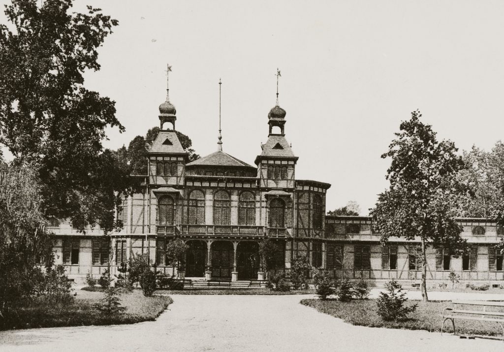 ehemaliges Badehaus 8 - der Schauplatz der Bad-Nauheim-Debatte im Jahr 1920